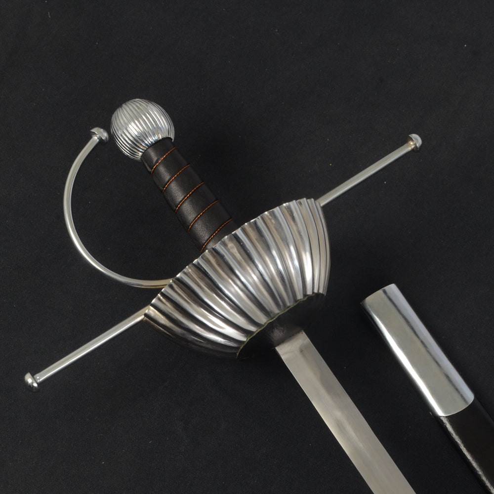 Fluted Cup Hilt Rapier – Deepeeka.