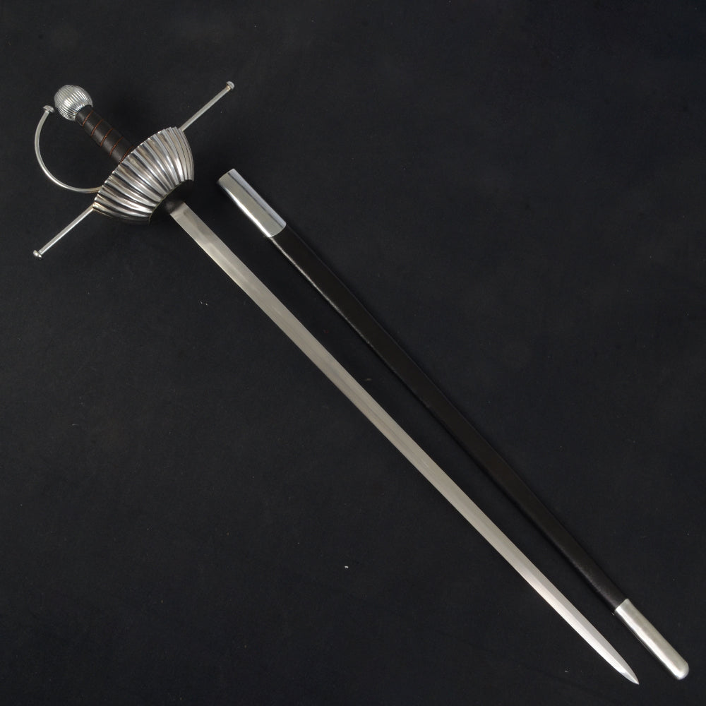 Fluted Cup Hilt Rapier – Deepeeka.