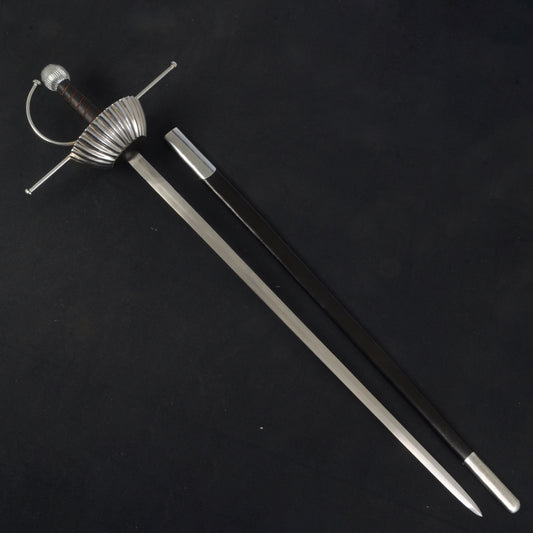 Fluted Cup Hilt Rapier – Deepeeka.