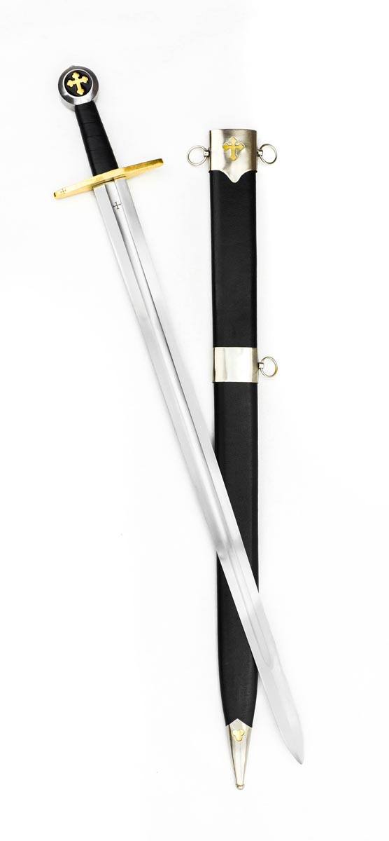 Militia Templi Sword – Knight’s Templar Arming Sword - Deepeeka